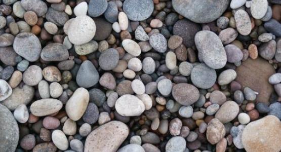 Pebbles on Findhorn Beach photo Andrew Urquhart from Flickr
