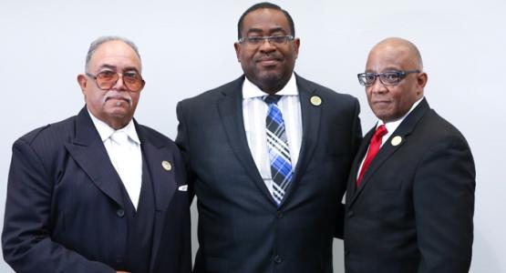 Administrative officers elected include Henry J. Fordham, III, president, Pete Palmer, VP for Administration, and Lawrance Martin, VP for Finance (pictured above). Administrative officers elected include Henry J. Fordham, III, president, Pete Palmer, VP for Administration, and Lawrance Martin, VP for Finance (pictured above). Photos by David Turner
