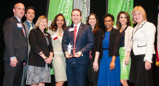 Adventist HealthCare leaders and Rebuilding Together Montgomery County officials celebrate Adventist HealthCare receiving Rebuilding Together Montgomery County’s Innovation Partnership Award at the 25th Anniversary Breakfast on March 24.” Adventist HealthCare leaders and Rebuilding Together Montgomery County officials celebrate Adventist HealthCare receiving Rebuilding Together Montgomery County’s Innovation Partnership Award at the 25th Anniversary Breakfast on March 24.”