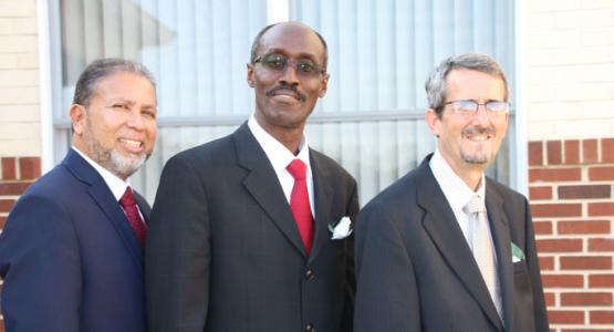 New Leaders (L-R) Mario Thorp, executive secretary, Jorge Aguero, president and Joel D. Tompkins, treasurer. Photo by Jorge Pillco New Leaders (L-R) Mario Thorp, executive secretary, Jorge Aguero, president and Joel D. Tompkins, treasurer. Photo by Jorge Pillco