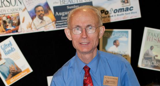Through the years, Paul Glenn has had the opportunity to help organize book signings and meet public figures and authors Through the years, Paul Glenn has had the opportunity to help organize book signings and meet public figures and authors