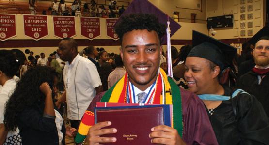 Robell Yigebaha is one of the more than 20 students from immigrant, community families that Genet Berhane, a Capital Memorial church member, has helped attend Adventist schools. Robell Yigebaha is one of the more than 20 students from immigrant, community families that Genet Berhane, a Capital Memorial church member, has helped attend Adventist schools.