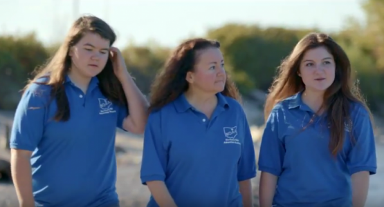 Jeanne SInka is pictured with her daughters Jeanne SInka is pictured with her daughters