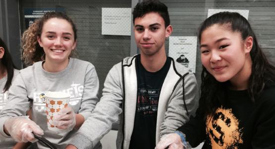 Sophomores Karissa Smith, Nick Toscano and Eloise Tran experience a “soup miracle” at a homeless shelter in Washington, D.C. Sophomores Karissa Smith, Nick Toscano and Eloise Tran experience a “soup miracle” at a homeless shelter in Washington, D.C.