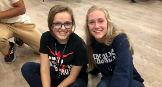 Mountain View Conference's Parkersburg Adventist Academy student Alaina Vill and Pennsylvania Conference's Blue Mountain Academy student Summer Dekle attend SALT. Mountain View Conference's Parkersburg Adventist Academy student Alaina Vill and Pennsylvania Conference's Blue Mountain Academy student Summer Dekle attend SALT.