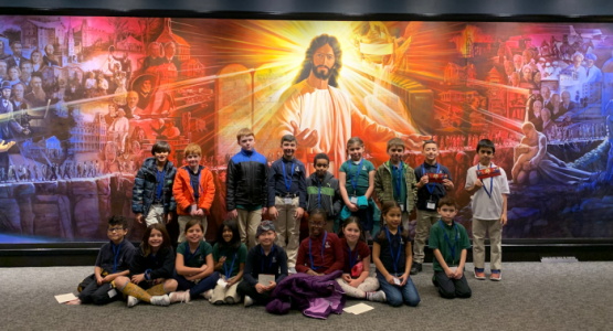 The second-grade class at Chesapeake Conference’s Spencerville Adventist Academy visits the White Estate. The second-grade class at Chesapeake Conference’s Spencerville Adventist Academy visits the White Estate.
